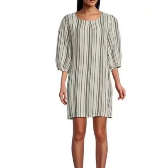 Bryn Walker Lucien Stripe Cotton Gauze Dress NWT - Picture 2 of 10